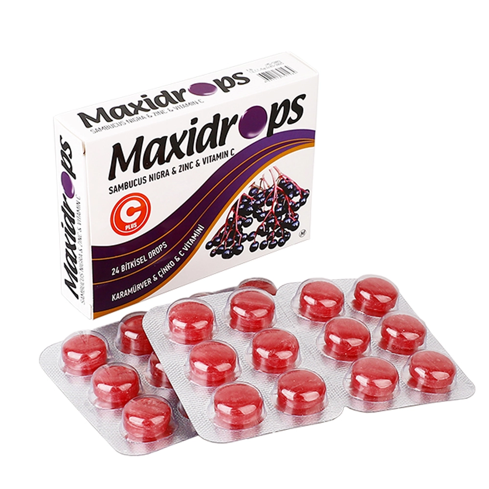 Maxidrops Çinko - C Vitamin Boğaz Pastili